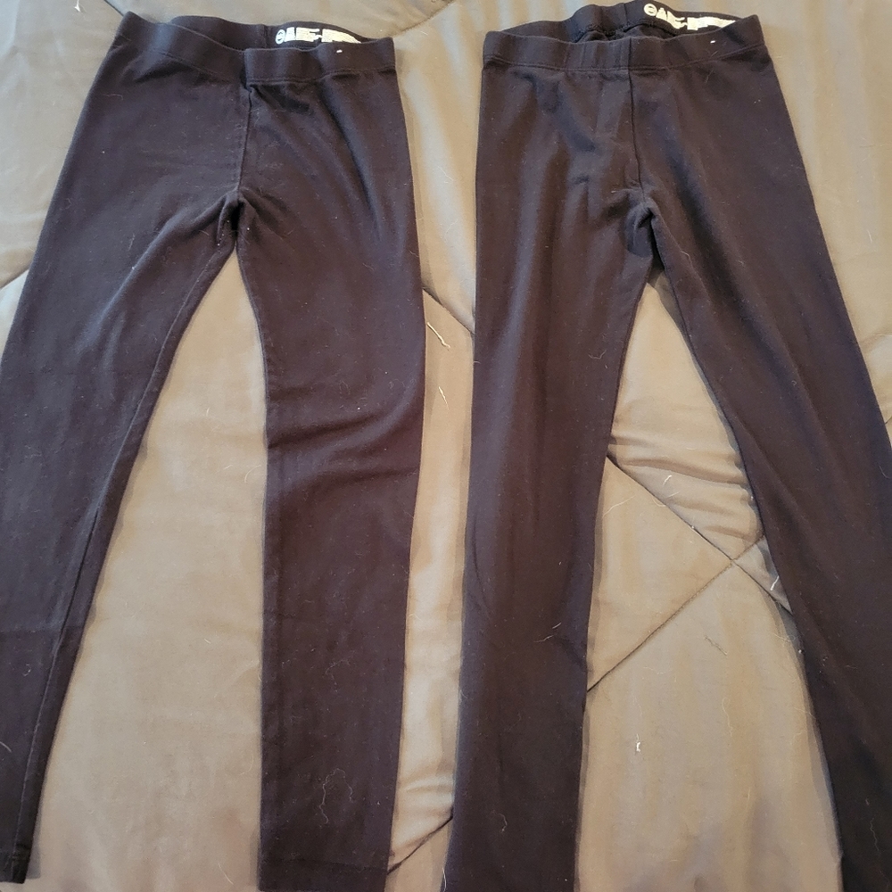 Girls Black Leggings